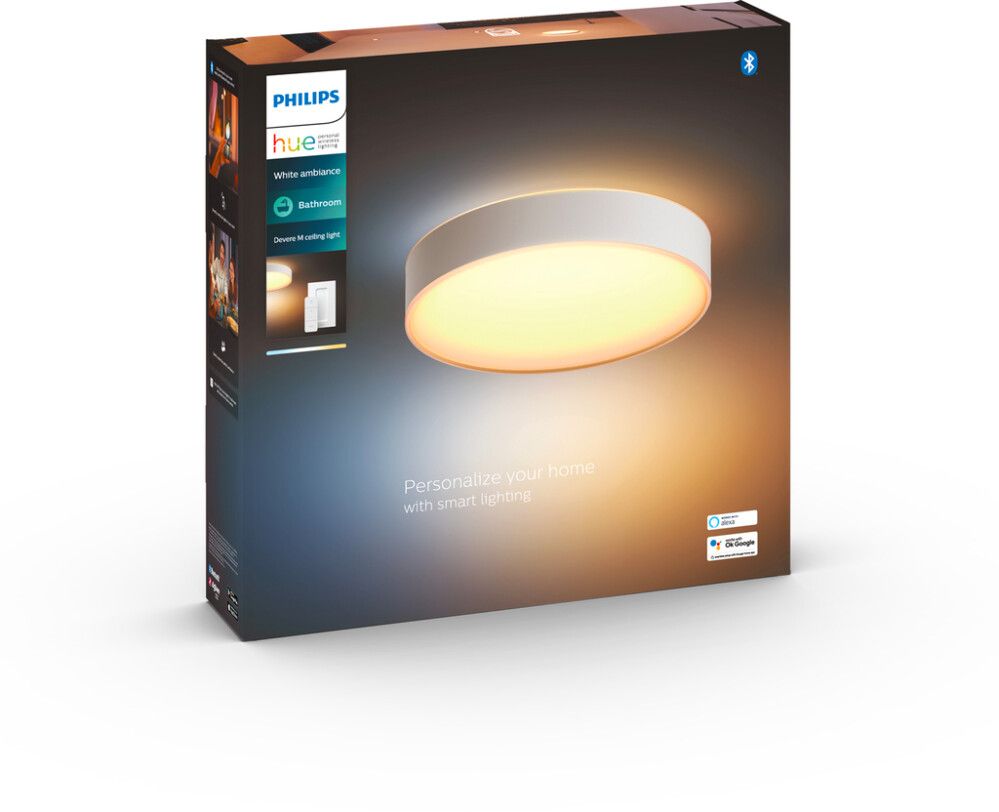 Kattovalaisin Philips Hue Devere M Valkoinen