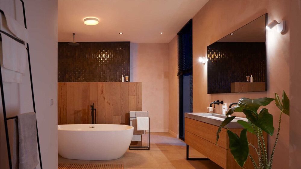 Kattovalaisin Philips Hue Devere M Valkoinen