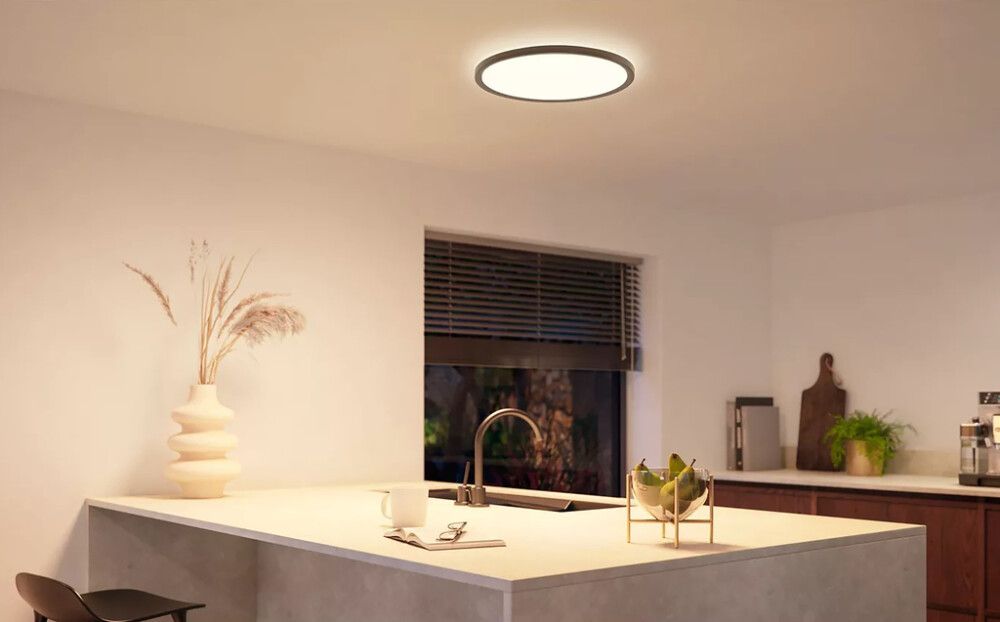 Kattovalaisin Philips Hue Tento musta Ø 30 cm