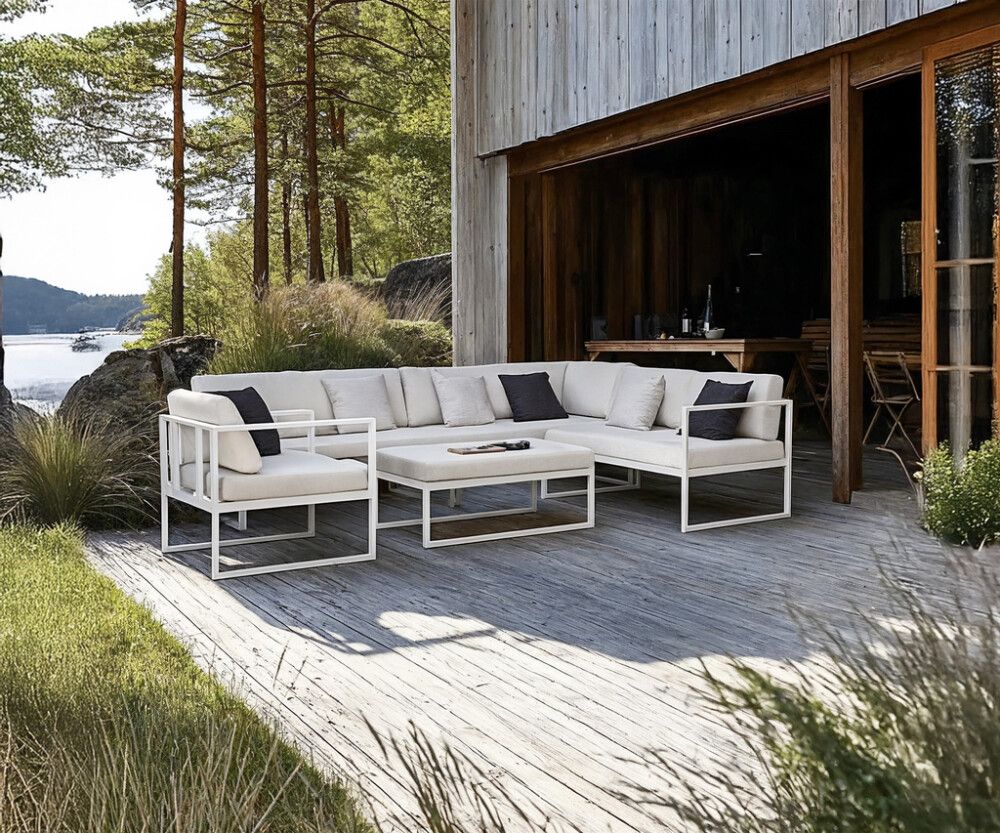 Kulmasohvaryhmä Sensum Skepparholmen hiekka