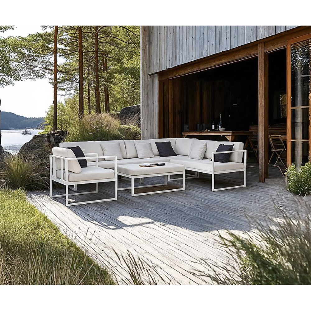 Kulmasohvaryhmä Sensum Skepparholmen hiekka