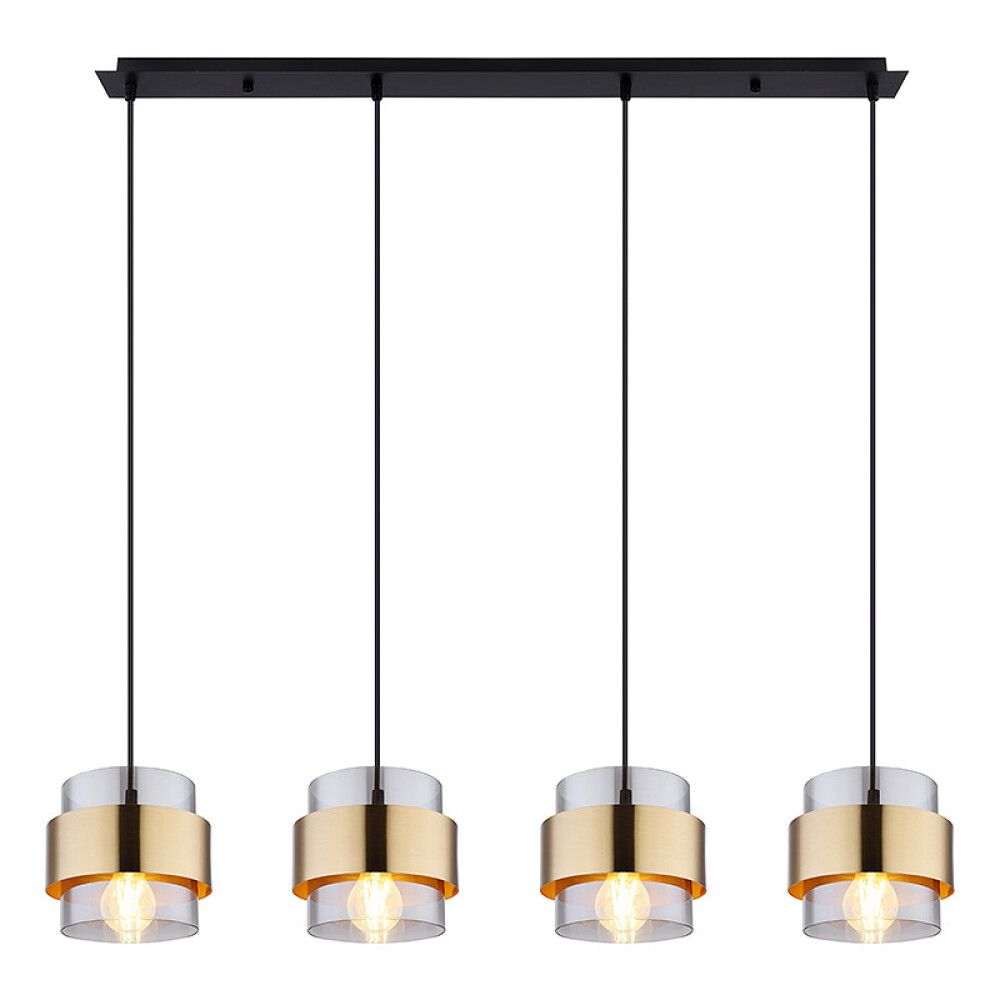 Riippuvalaisin Globo Milley 4-os musta/messinki 110 cm