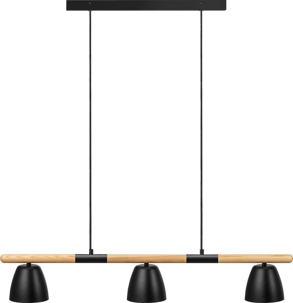 Riippuvalaisin Nordlux Theo 3-os Musta