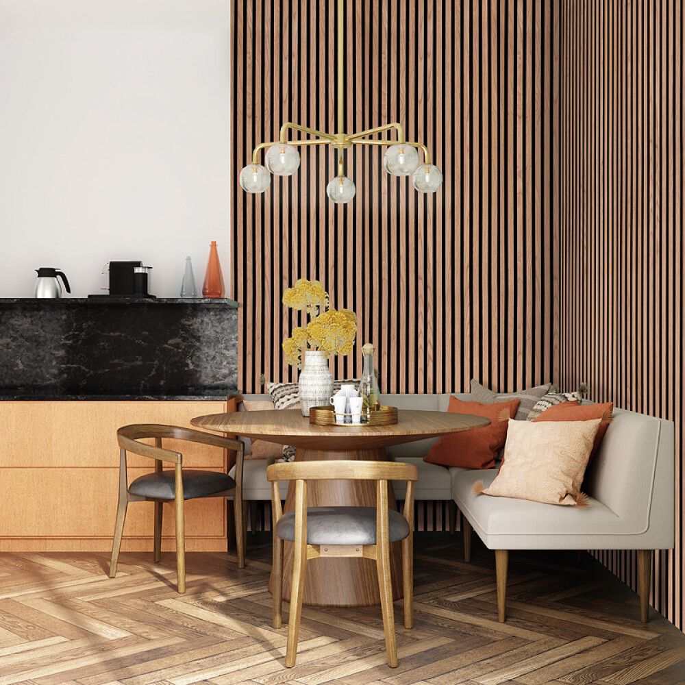 Akustiikkalevy Basic Vaalea Tammi 22 x 605 x 2440 mm