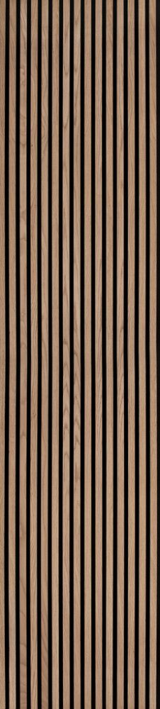 Akustiikkalevy Basic Vaalea Tammi 22 x 605 x 2440 mm