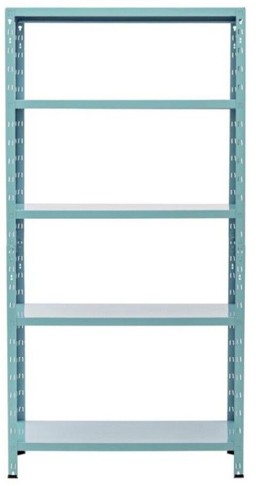 Metallihylly Regalux vaaleansininen 180 x 90 x 40 cm