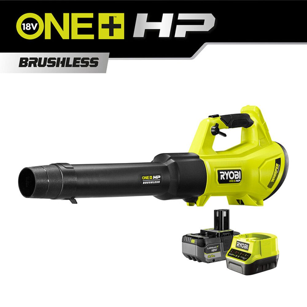 Akkupuhallin Ryobi ONE+ RY18BLXD-150