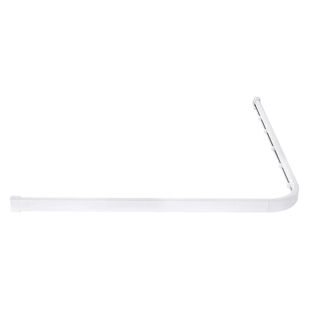 Suihkuverhokisko Diaqua valkoinen 90 x 90 cm