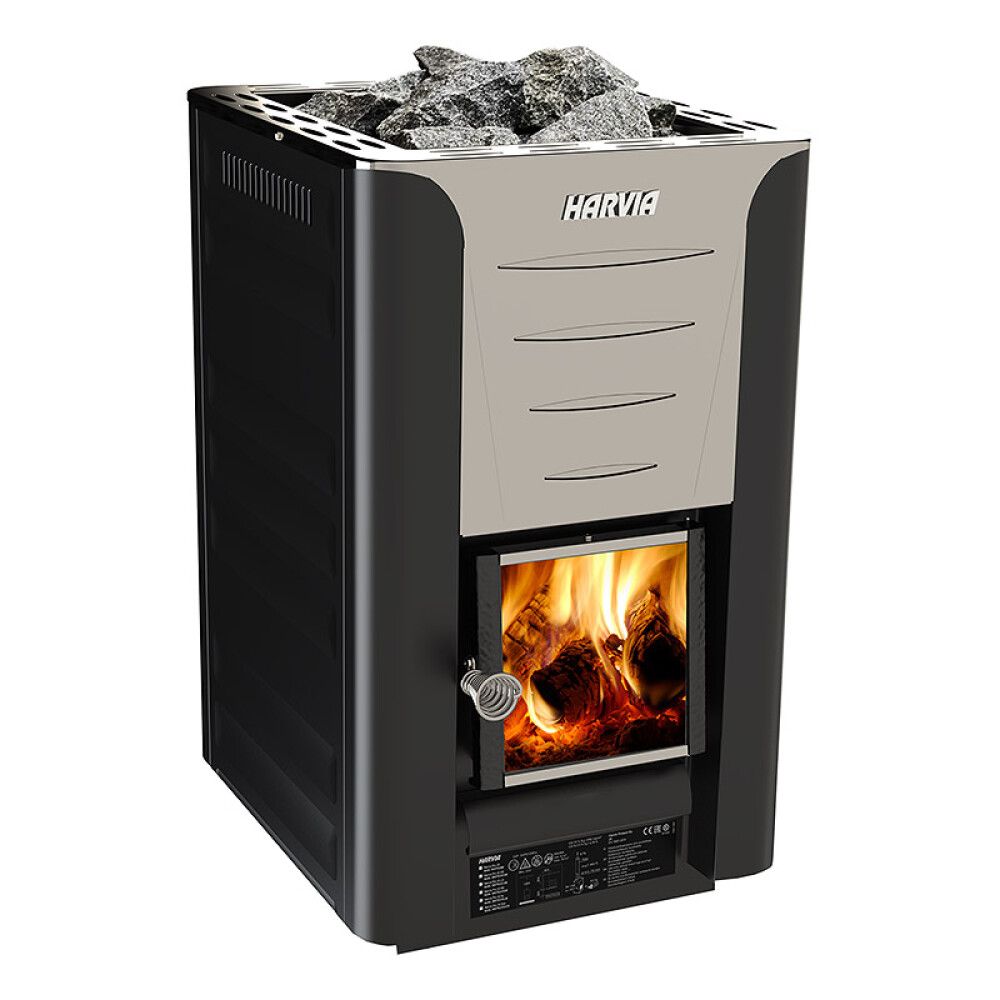 Puukiuas Harvia Pro 20 musta