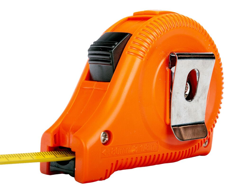 Rullamitta Bahco Oranssi 8 m 25 mm