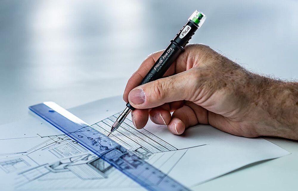 Merkintäkynä Pica Fine-Dry 0,9 mm