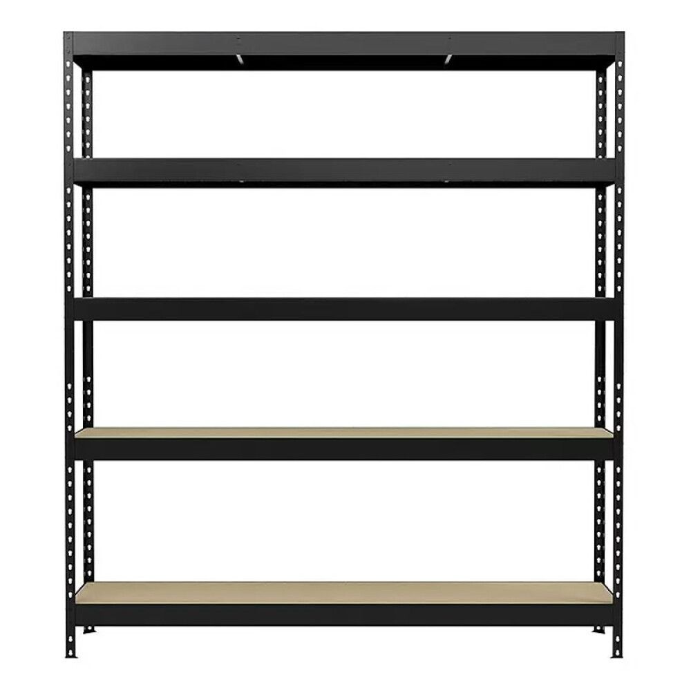 Varastohylly Regalux 5 hyllyä 180 x 160 x 40 cm Tummanharmaa