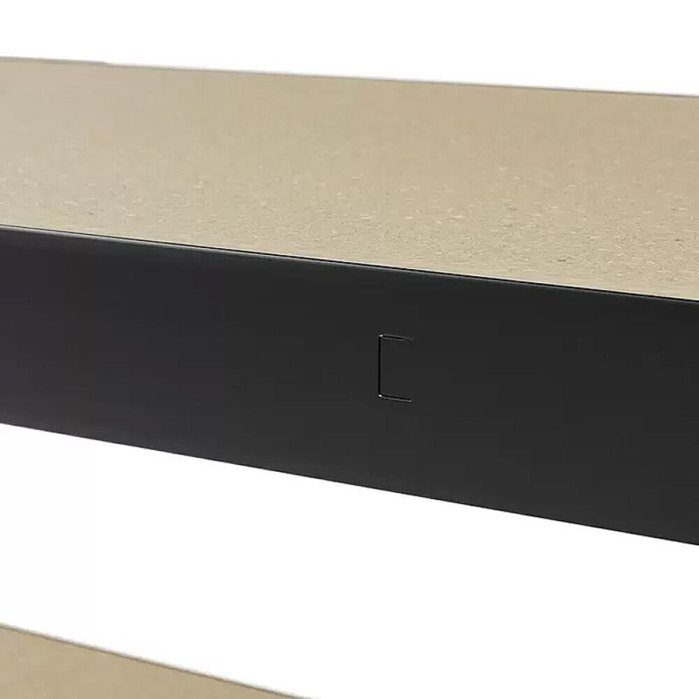 Varastohylly Regalux 5 hyllyä 180 x 160 x 40 cm Tummanharmaa