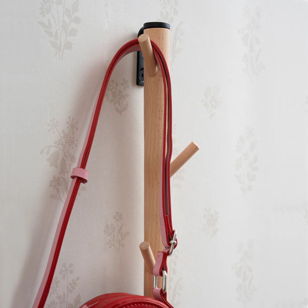 Vertikaalinen koukkulista Beslagsboden 450mm Musta Pyökki