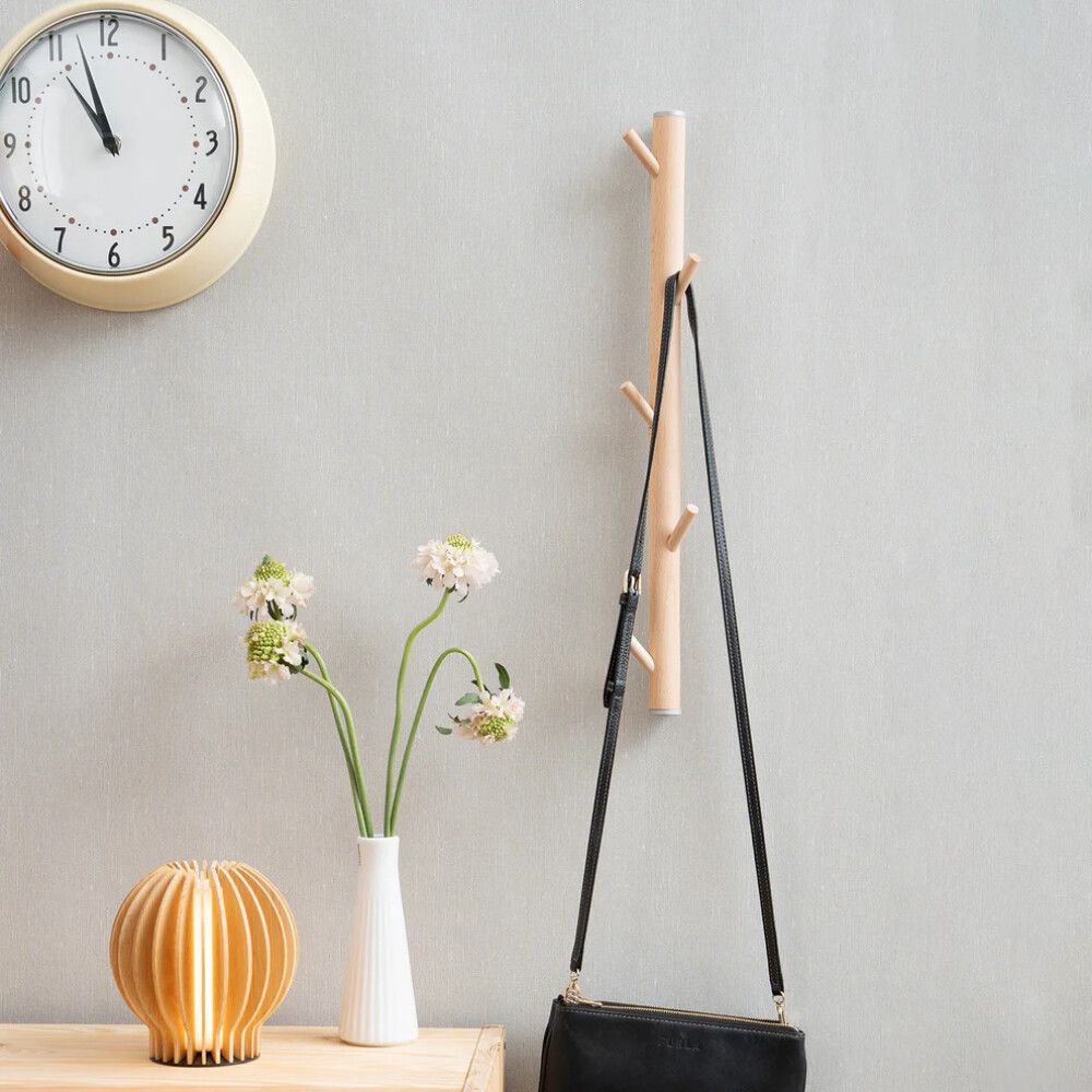 Vertikaalinen koukkulista Beslagsboden 450mm Harmaa Pyökki