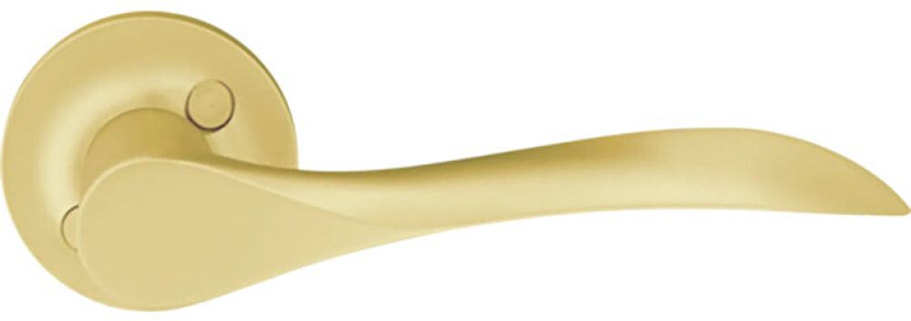 Ulko-ovenpainike Beslagsboden Harjattu Messinki 128mm