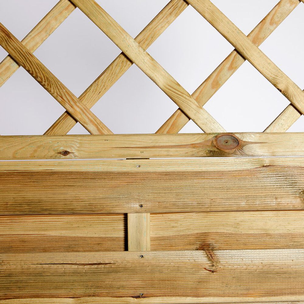 Aitapaneeli Solid säleiköllä 180 x 165 cm