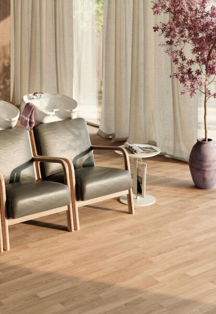 Korkeapainelattia Berry Alloc Original Bianco Oak