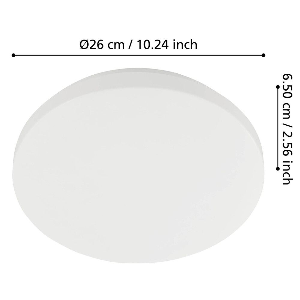 Ulkokattovalaisin Eglo Approdo valkoinen Ø 26 cm