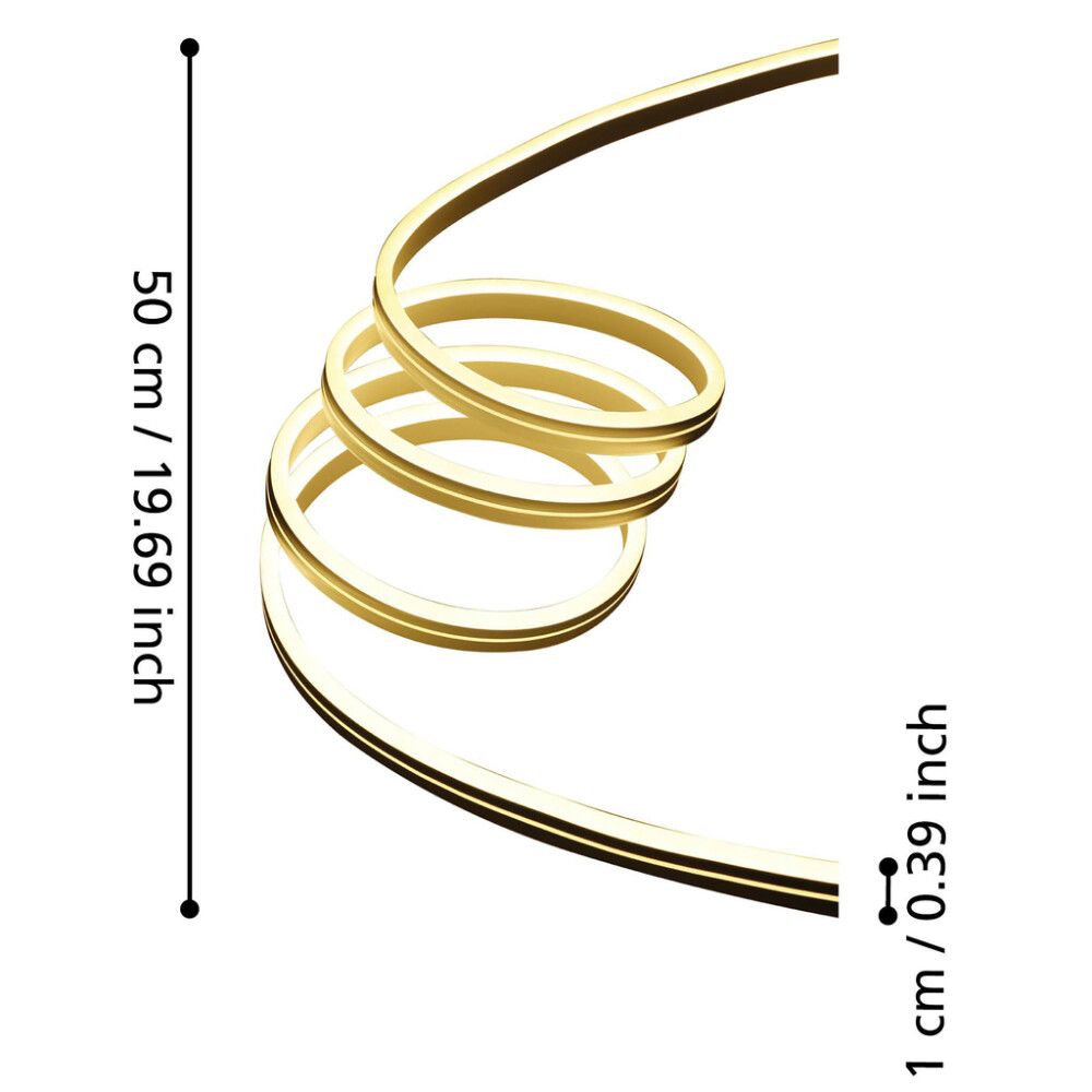 LED-valonauha Eglo connect.z Flatneon 3 m