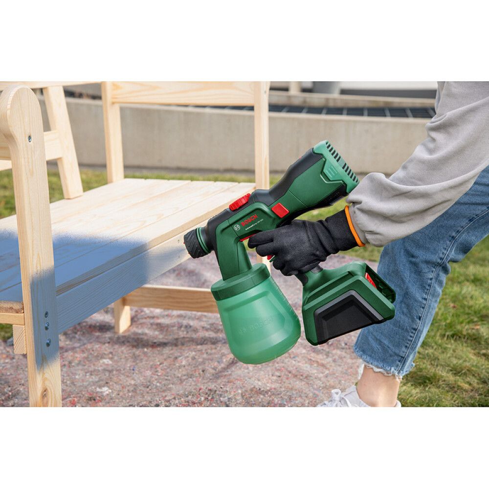 Akkumaaliruisku Bosch UniversalSpray 18V-300 - Ilman akkua