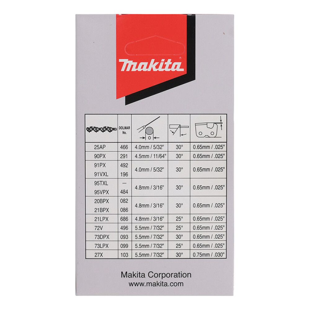 Teräketju Makita 12" 3/8" 46 l
