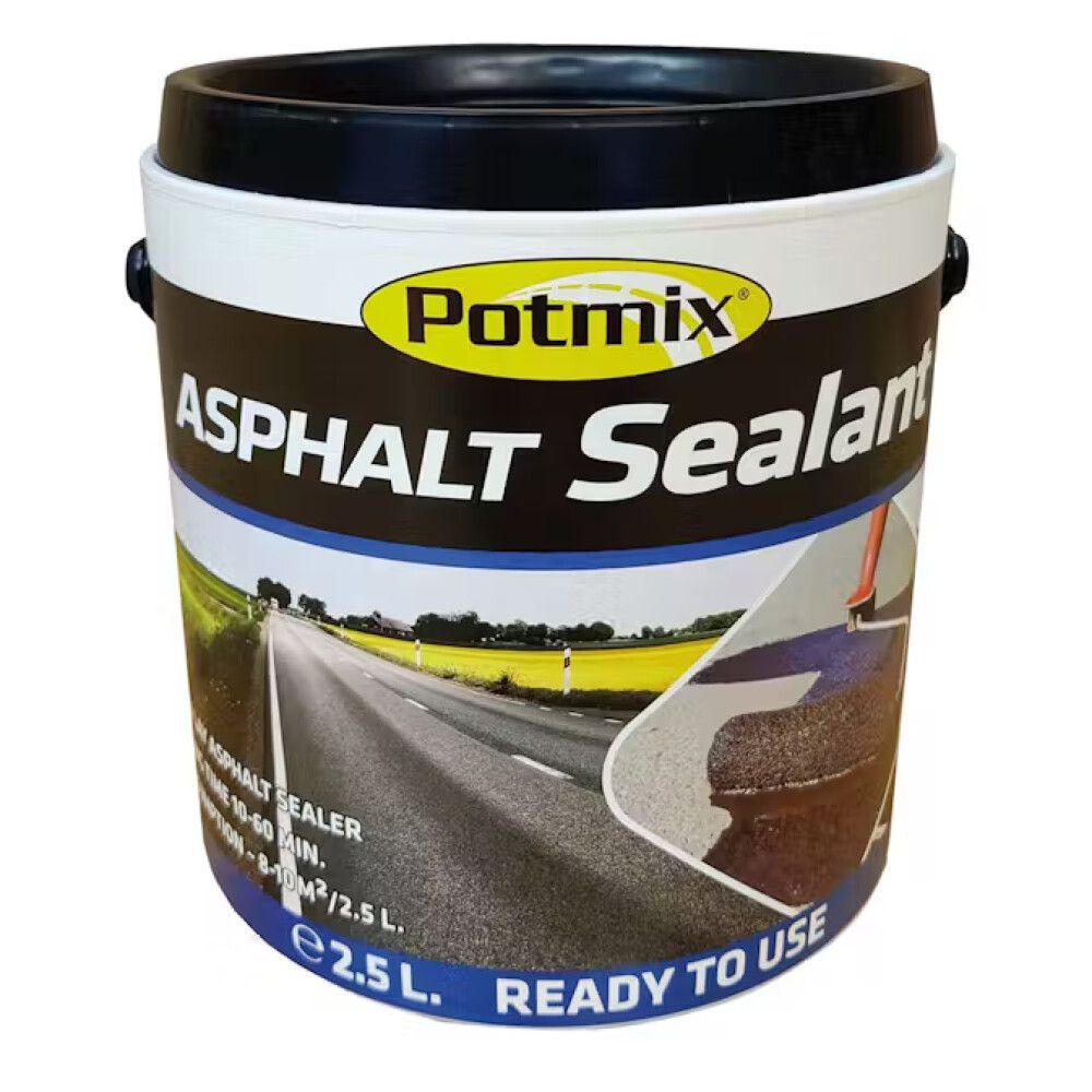 Asfalttipinnoite Potmix 2,5 l