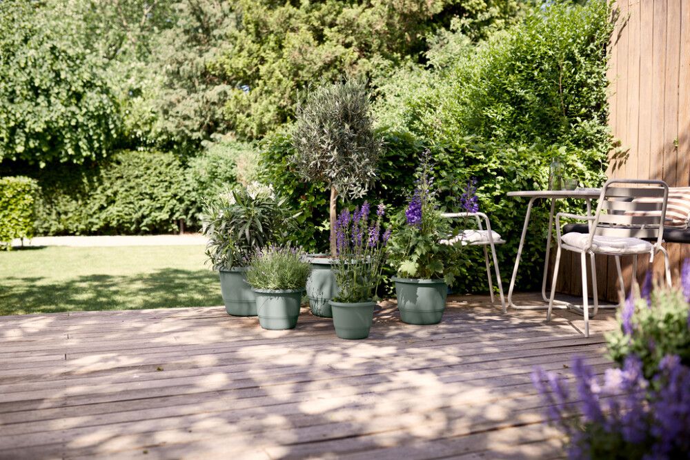 Ulkoruukku Elho Amiga timjaminvihreä 25 cm