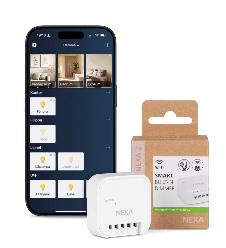 Vastaanotin Nexa 2 WBD-01 Wi-Fi IP20