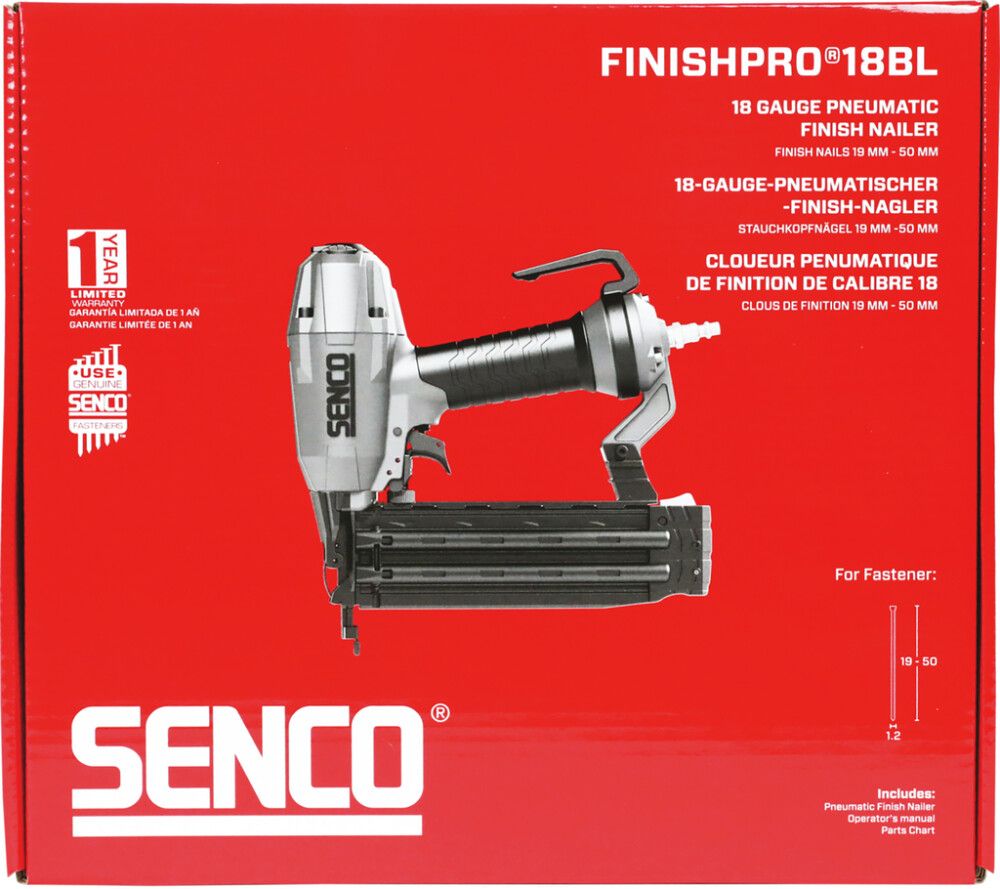 Viimeistelynaulain Senco FinishPro18BL