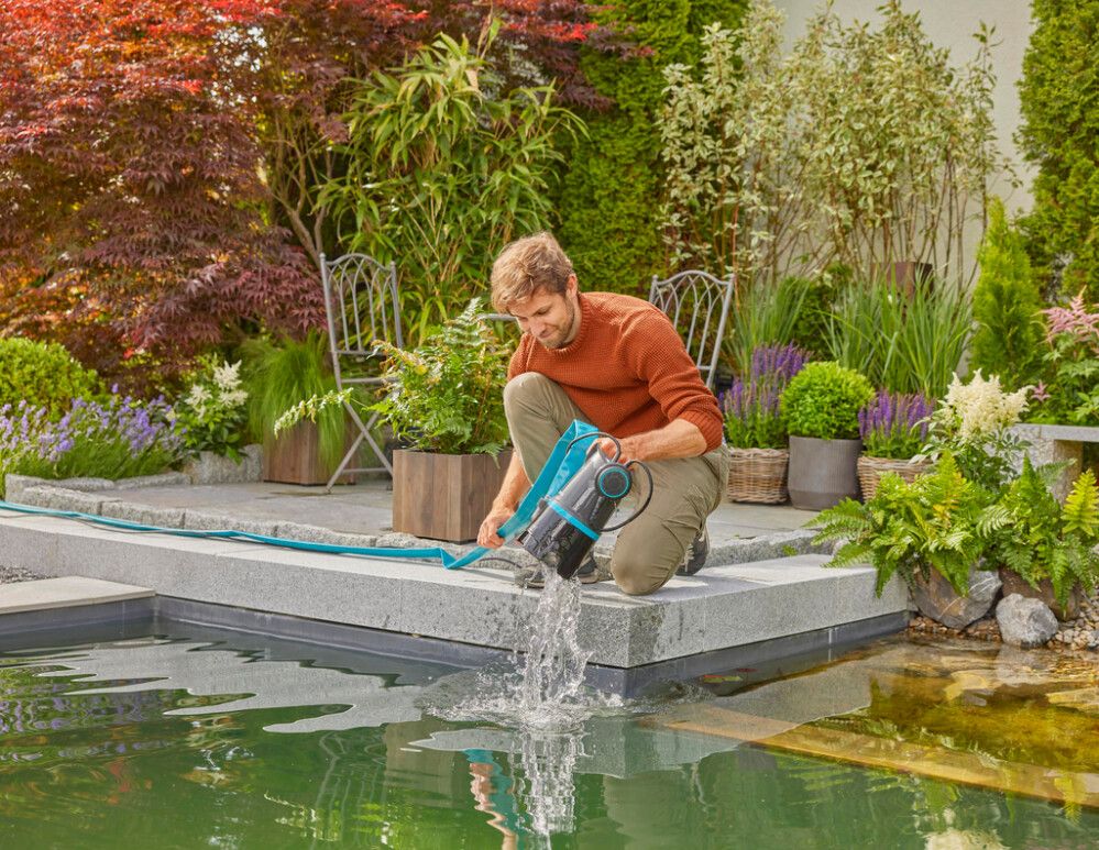 Uppopumppu Gardena Basic 20000