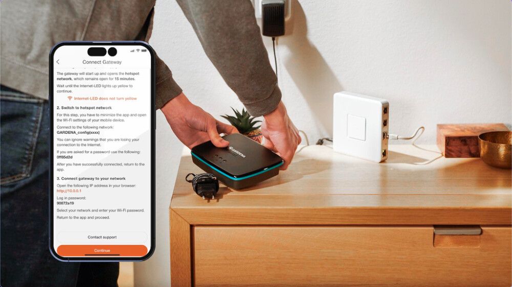 Reititin Gardena Smart Gateway