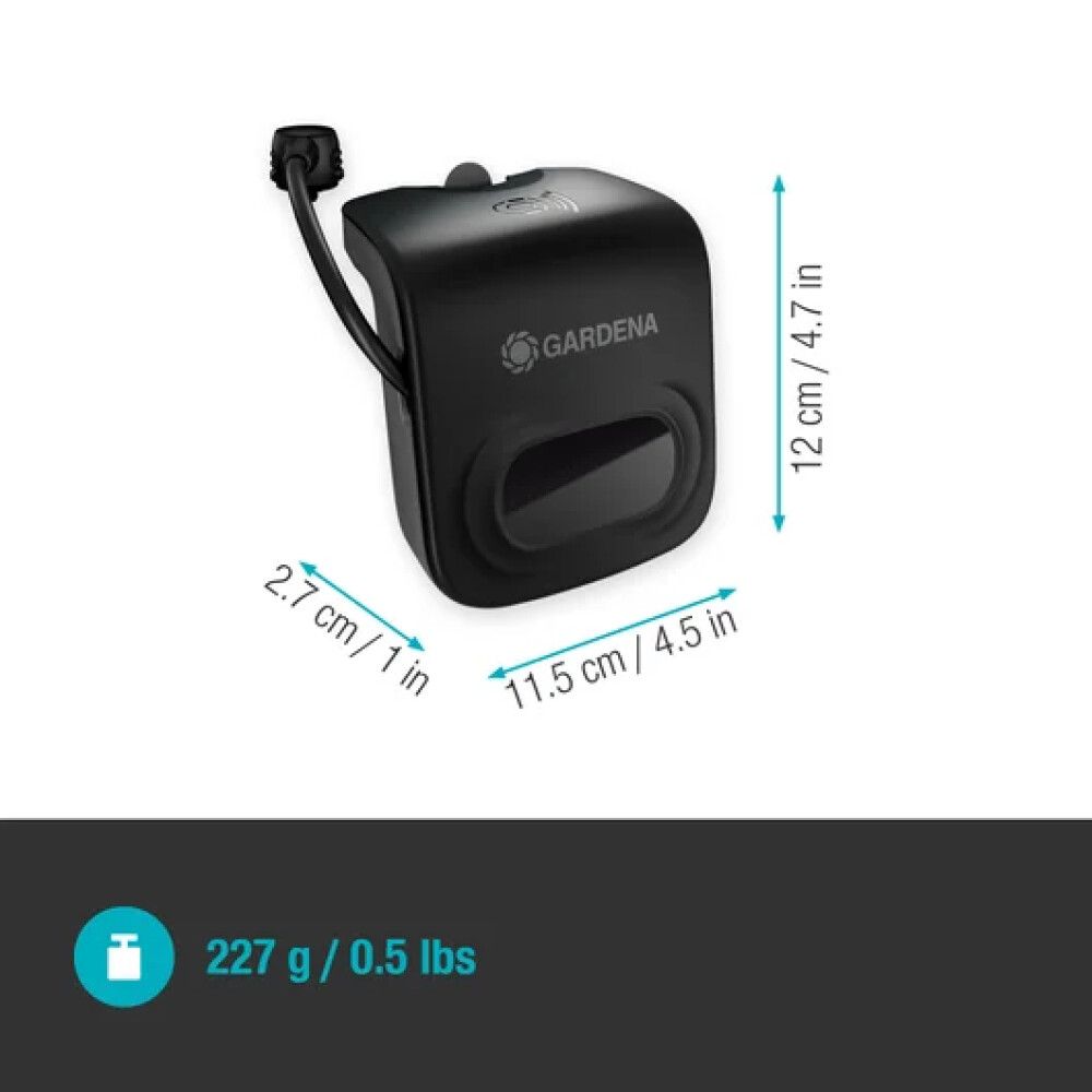 Törmäyksenestoavustin Gardena Sileno robottiruohonleikkuriin