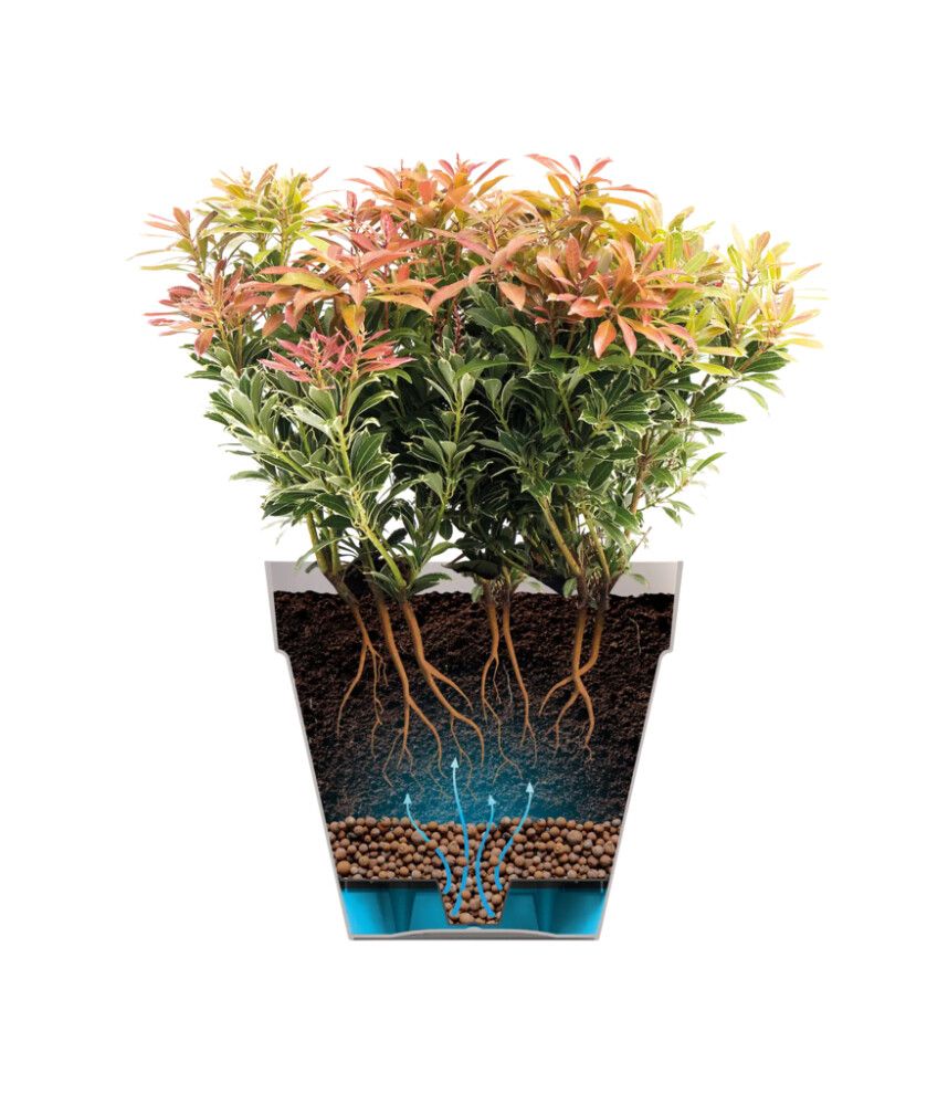 Ulkoruukku Elho Loft Urban vihreä 25 cm