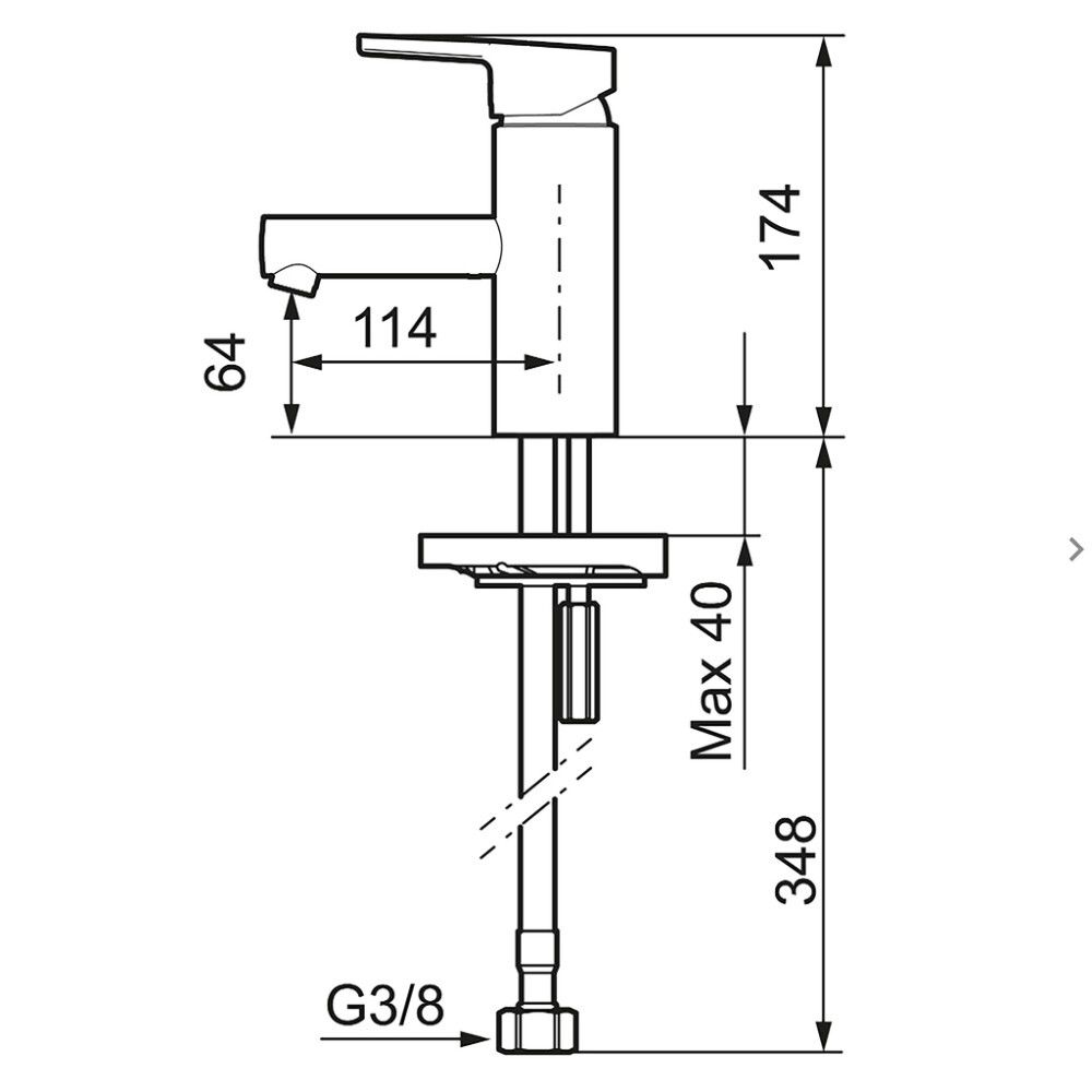 Pesuallashana Mora MMIX II kromi 17,4 cm
