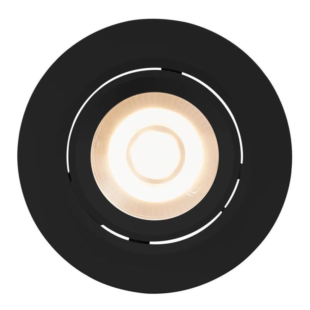 Uppospotti Nordlux Roar 1-osainen Musta