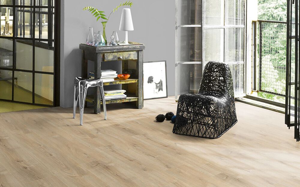 Laminaatti Parador Basic 600 Oak Nova Light-Limed Brushed