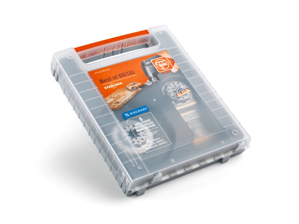 Teräsarja Fein Starlock Best of metal 6 kpl