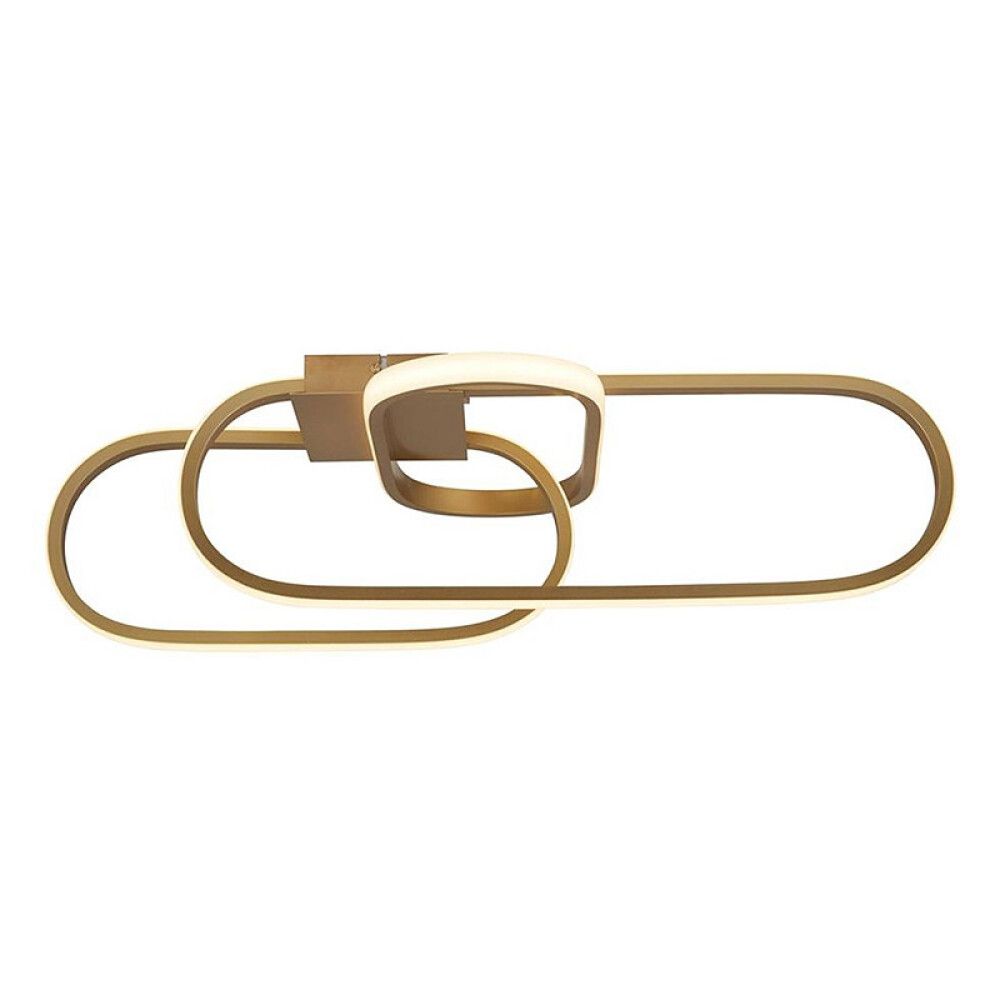 LED-kattovalaisin Searchlight Clip kulta 65 x 18 cm