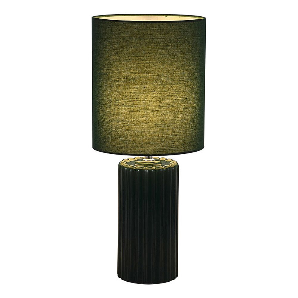 Pöytävalaisin Searchlight Groove vihreä Ø 22 cm