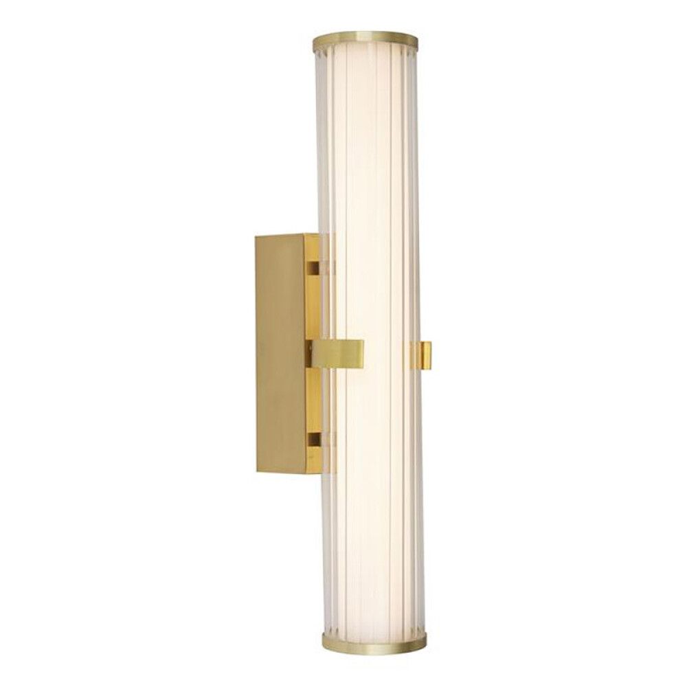 LED-kylpyhuonevalaisin Searchlight Clamp kulta 43 cm IP44