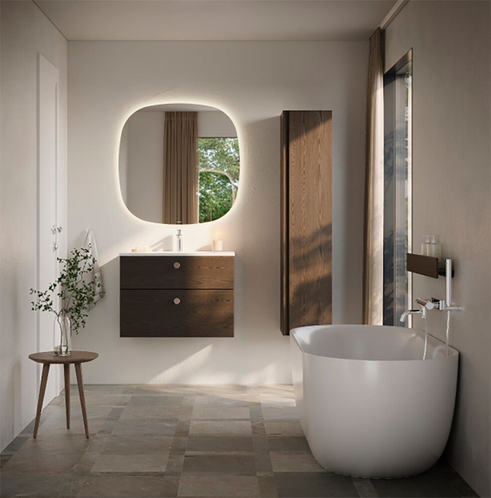 LED-valopeili Svedbergs Norra 70 x 70 cm IP44