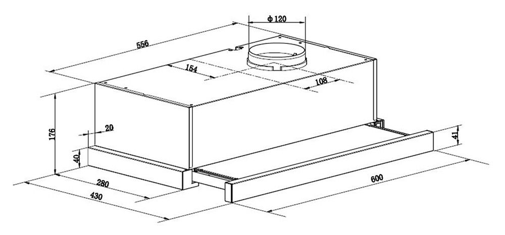 Liesituuletin Respekta RST 60 cm