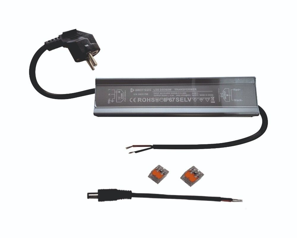 LED-muuntaja Direct Signs 24V/60W