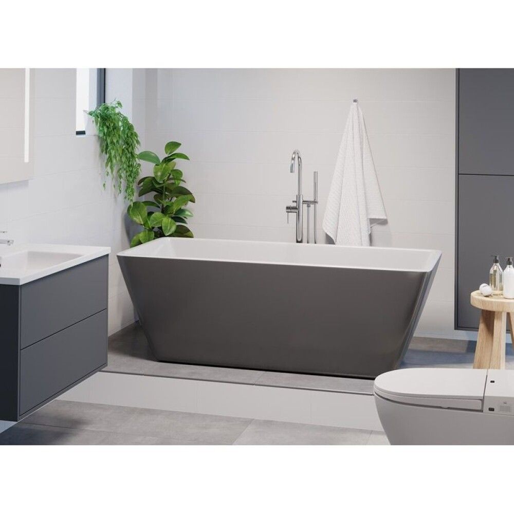 Kylpyamme Camargue Marstrand Valkoinen/harmaa