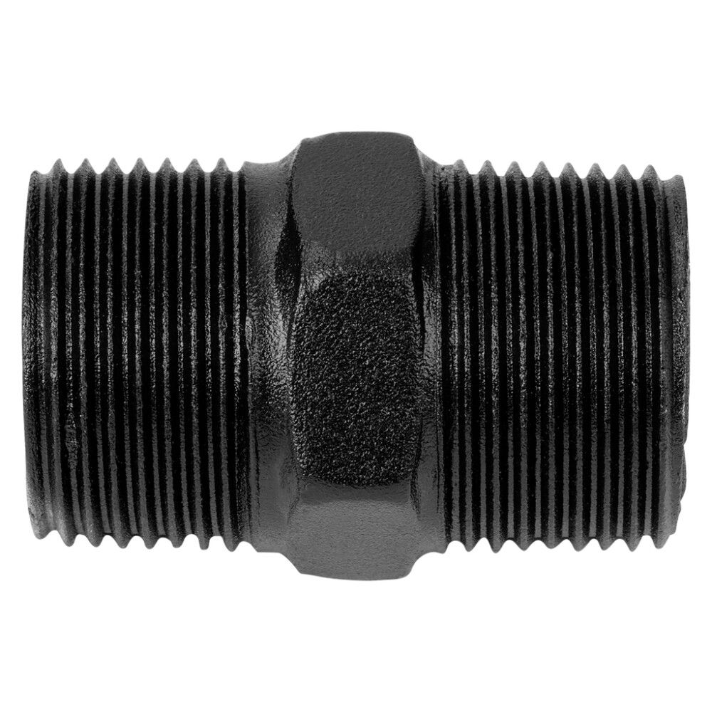 Kaksoisnippa Walteco RT-2 musta 3/4"