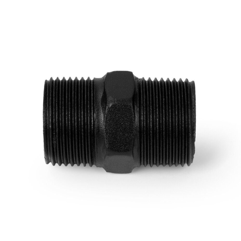 Kaksoisnippa Walteco RT-2 musta 3/4"