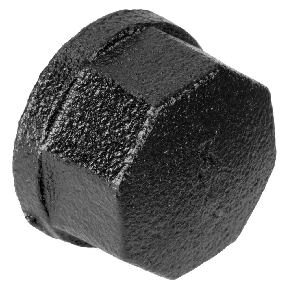 Päätytulppa Walteco RT-17 musta 3/4" 2 kpl/pkt