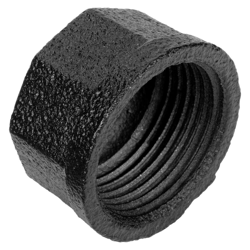 Päätytulppa Walteco RT-17 musta 3/4" 2 kpl/pkt