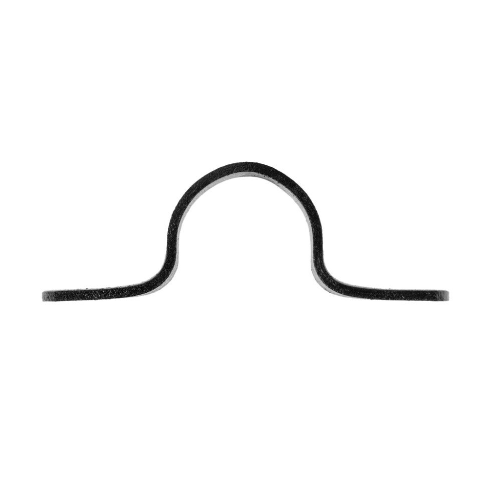 Putkenkannatin Walteco RT-47 musta 4 kpl/pkt